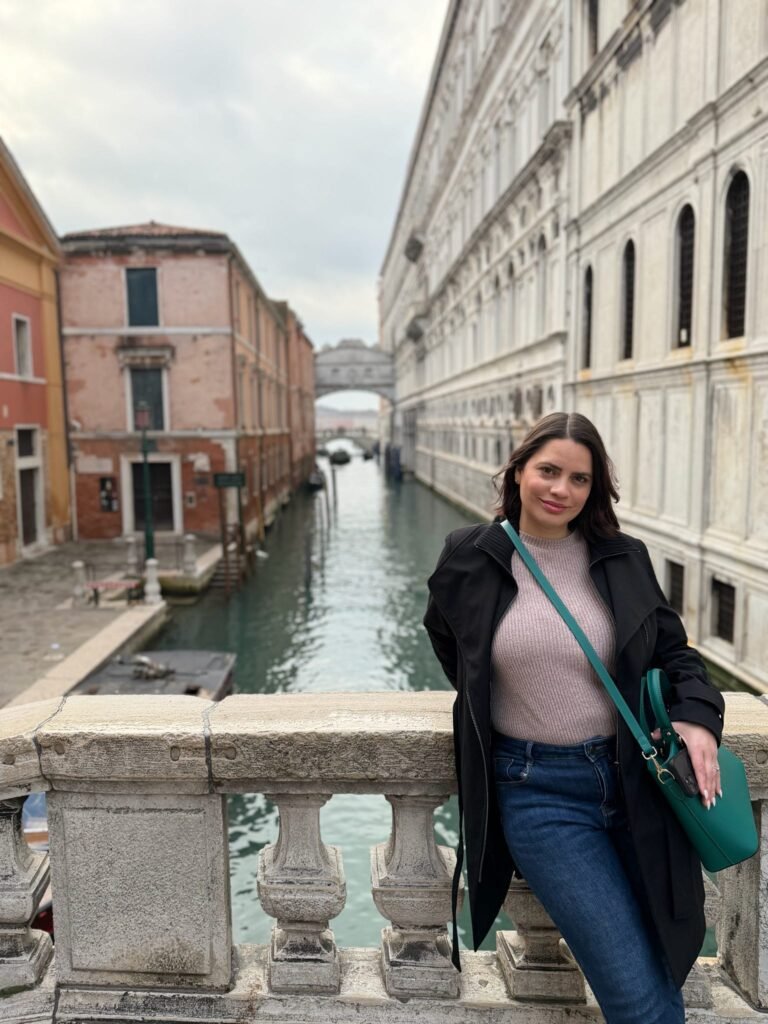 Home: Coral Life & Travel over the bridge selfie venice